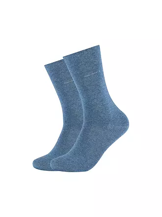CAMANO | Socken 2er denim melange | 